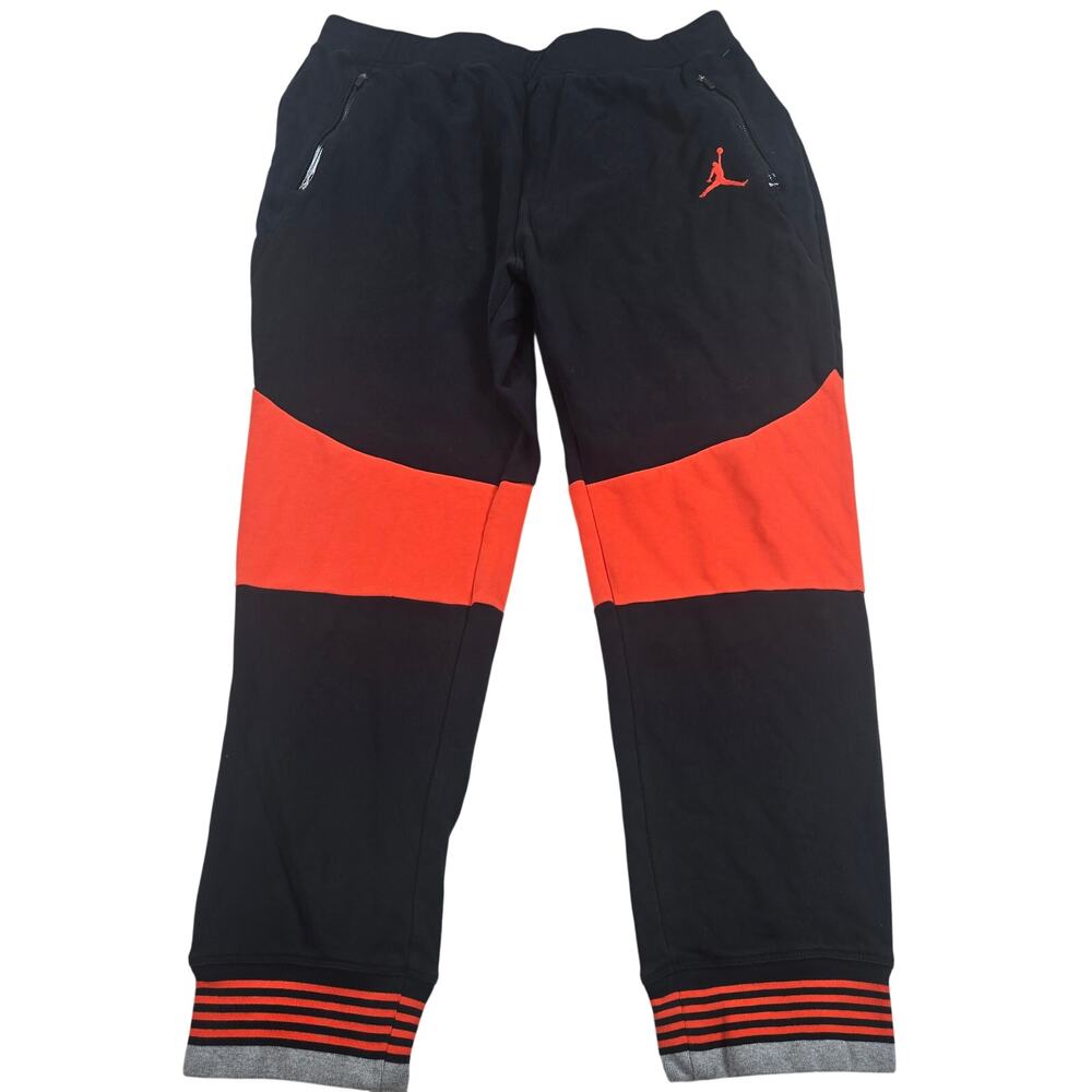 Nike Air Jordan XX9 Cuffed Orange Black Jogger Men's Size 3XL
